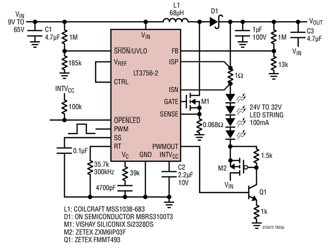 Buck-Boost Mode LED Driver