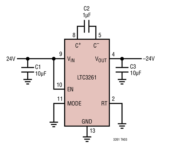 24V to –24V Inverter