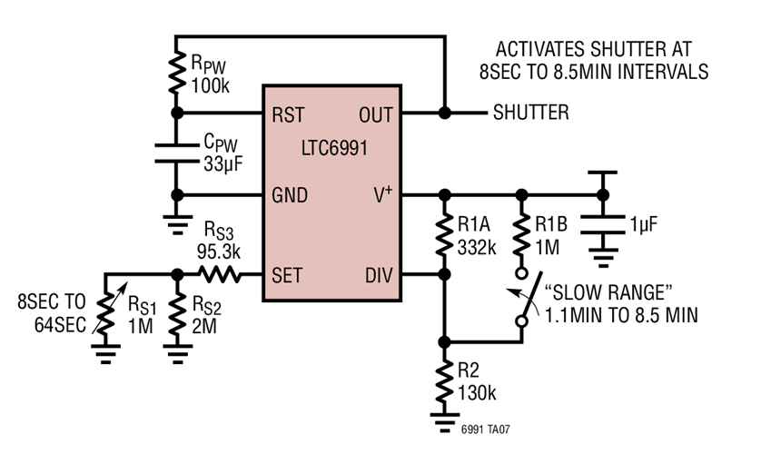 Intervalometer for Time-Lapse Photography