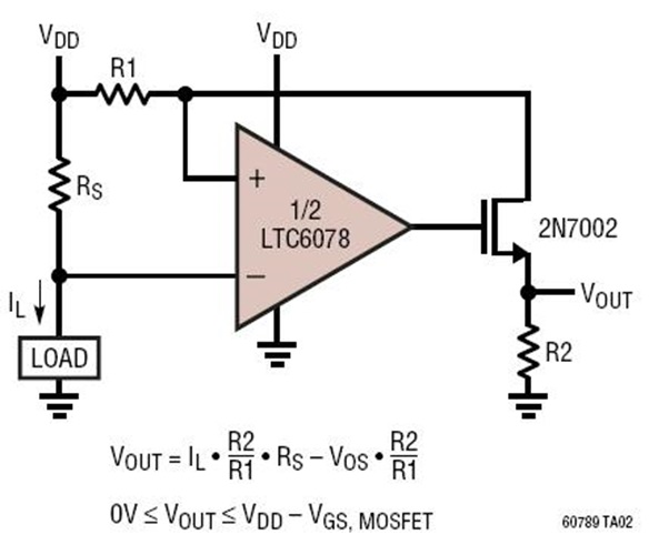 2.7V to 5.5V Precision Current Sense