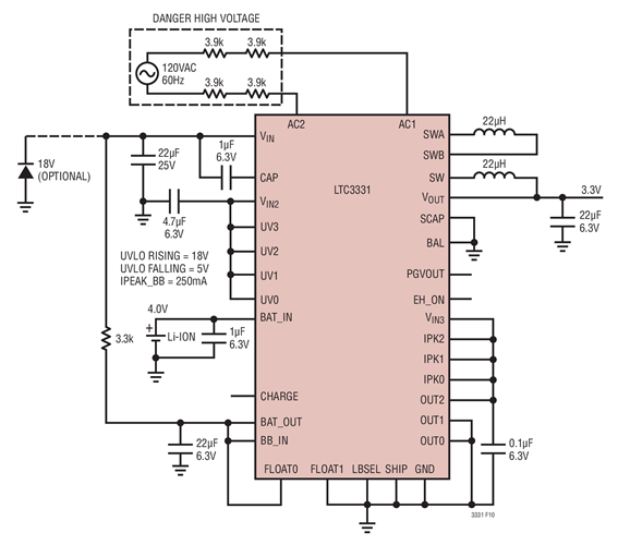 AC Line Powered 5V UPS
