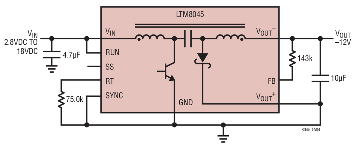 -12V Inverting Converter