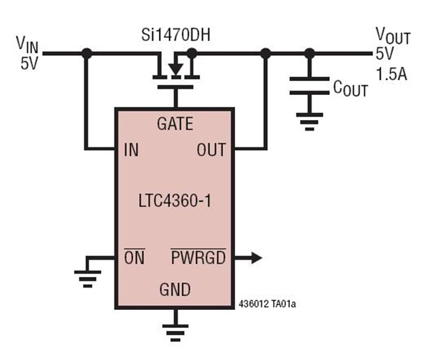 5V System Protected From 80V Overvoltage