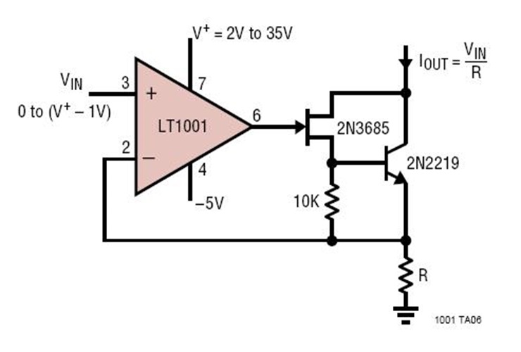 Precision Current Sink