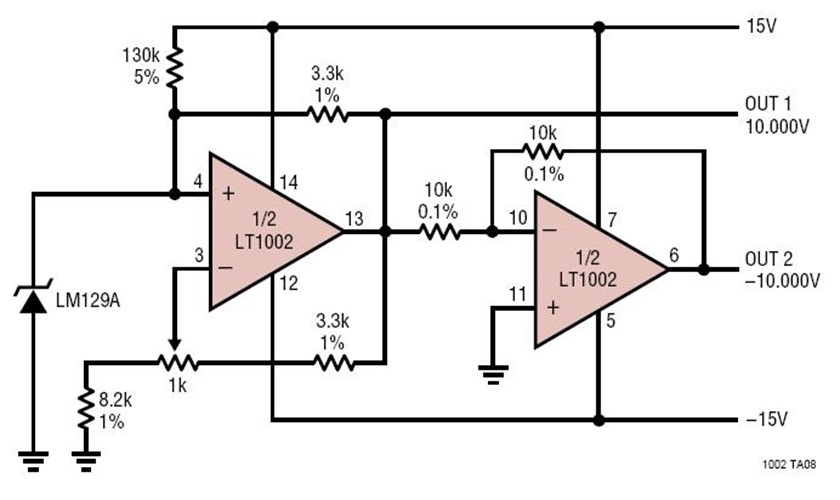 Precision ±10V Reference