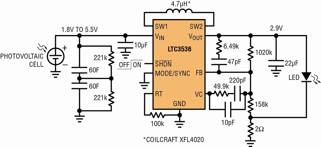 Solar Powered LED Driver