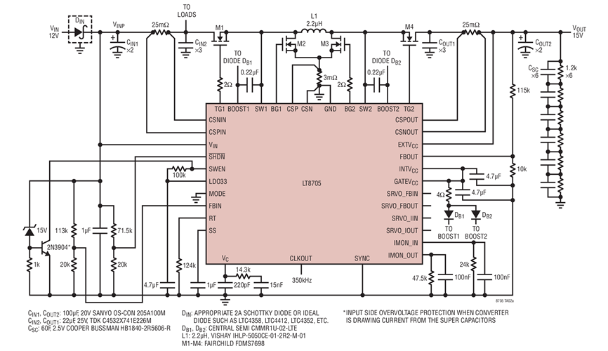Supercapacitor Backup Supply