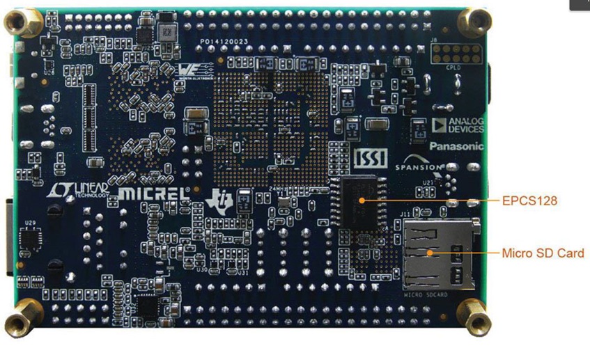 DE0 Nano SoC Dev Platform (Bottom View)