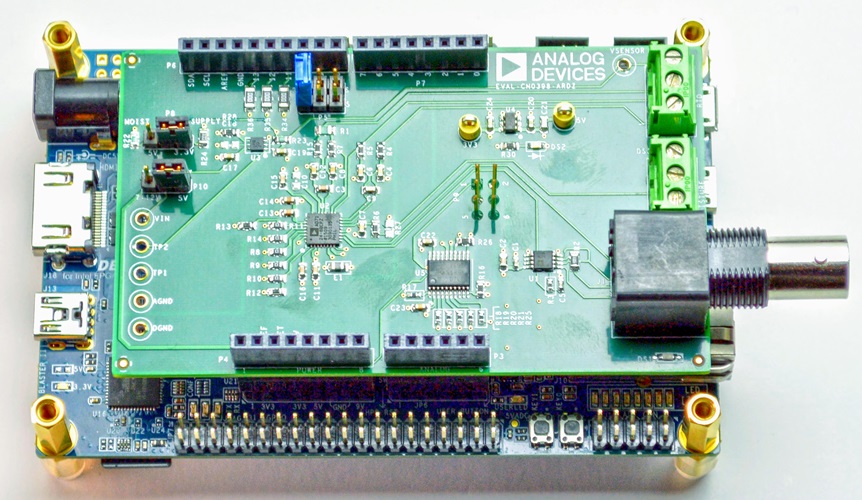 DE10-NANO with ADI Plug In Board -- EVAL-CN0398-ARDZ