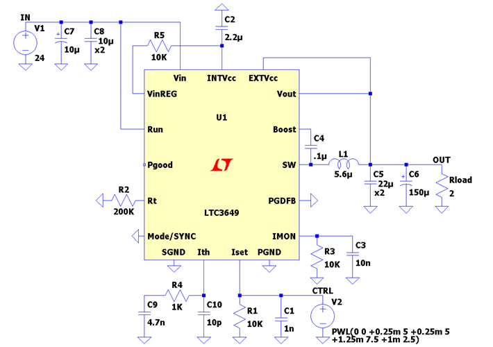High Voltage Monolothic Synchronous Buck Regulator with Output Voltage Control