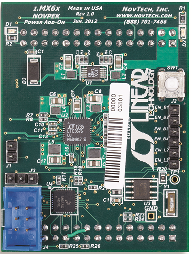 NOVPEK i.MX6Q/D Dev Kit (Bottom View)