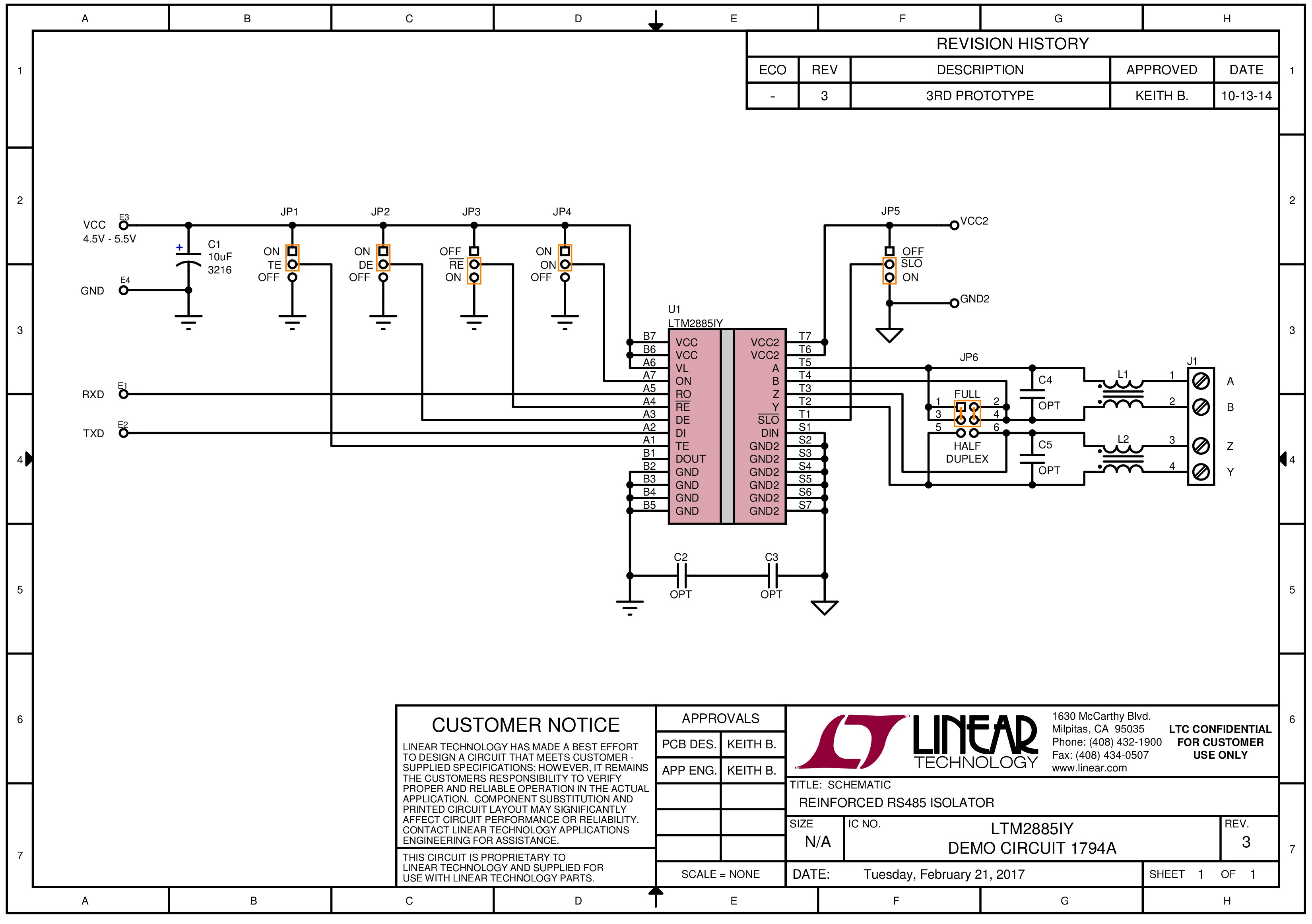 LTM2885 Datasheet and Product Info | Analog Devices rs 422 wiring 