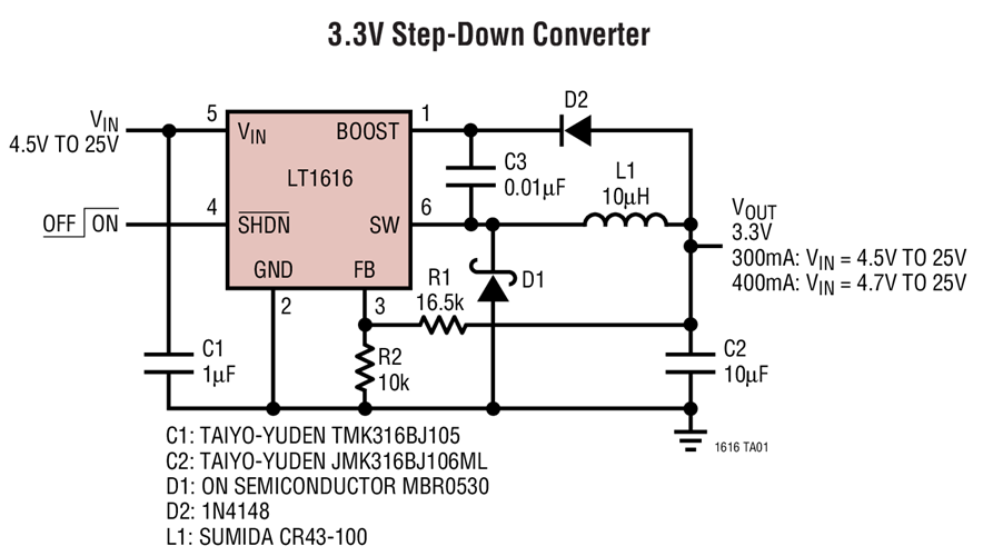 3.3V Step-Down Converter