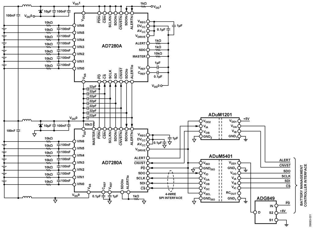 CN0197 Circuit Note | Analog Devices daisy chain wiring diagram audio 