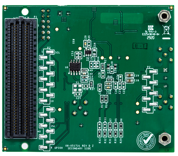 EV-ADAQ7768-1FMC1Z Evaluation Board - Bottom View