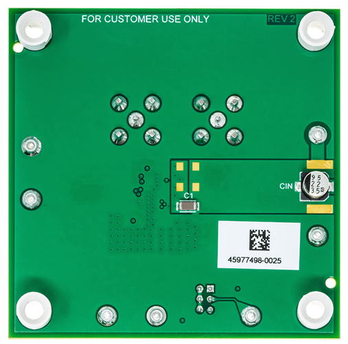 DC3158A Evaluation Board - Bottom View