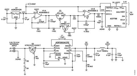 Low Power Gas Detector Circuit