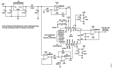 16-Bit Accurate, ±10 V Voltage Source
