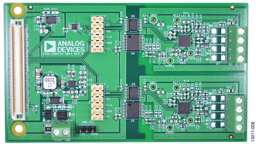Photo of EVAL-CN0376-SDPZ Circuit Evaluation Board