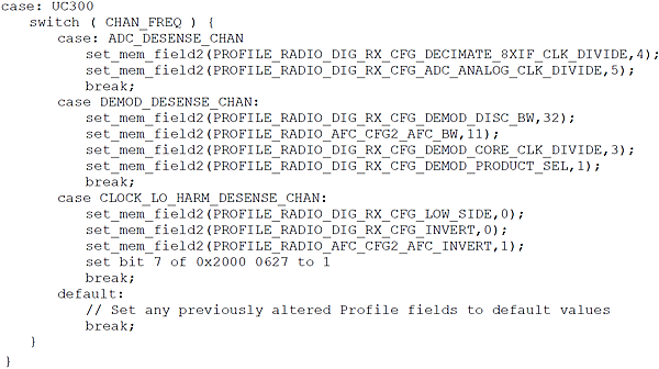 AN-2064 Code Block 4