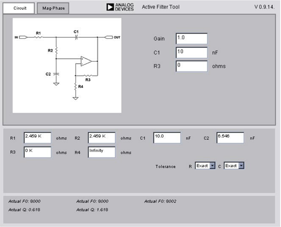 An 649 Using The Analog Devices Active Filter Design Tool Analog Devices An 649 Using The Analog Devices Active Filter Design Tool Analog Devices