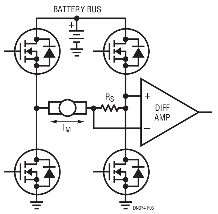 Practical HBridge Current Monitor Offers Fault Detection and