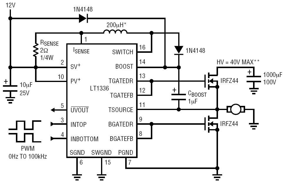 Half Bridge Motor Driver Circuit Collection Analog Devices Half Bridge Motor Driver Circuit Collection Analog Devices