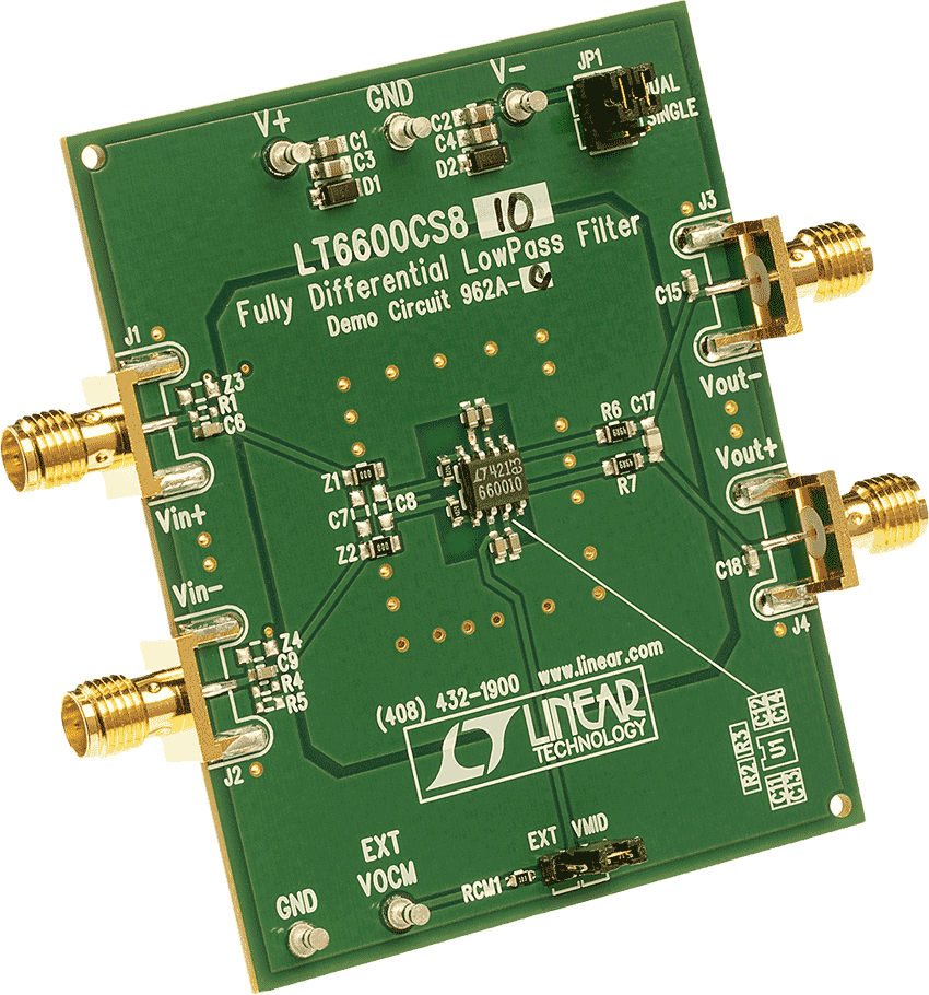 LT6600-10 Datasheet and Product Info | Analog Devices
