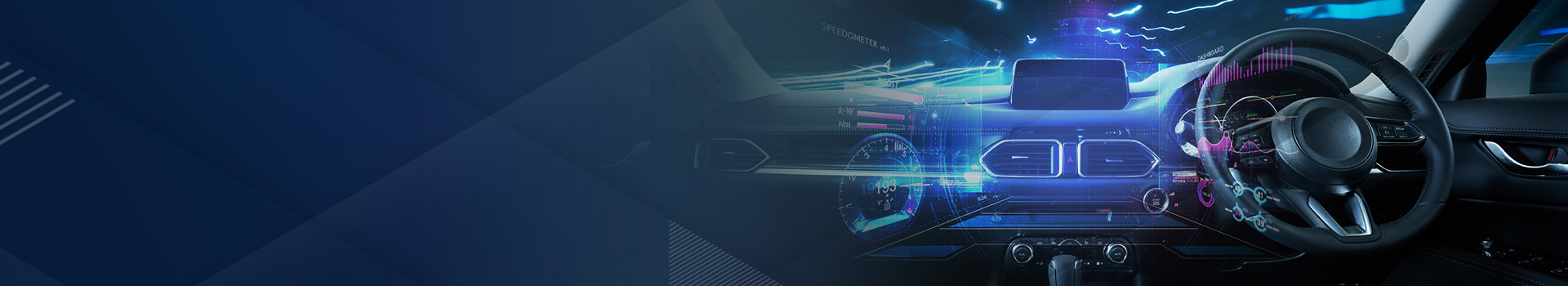 Modern car equipped with ADI A2B