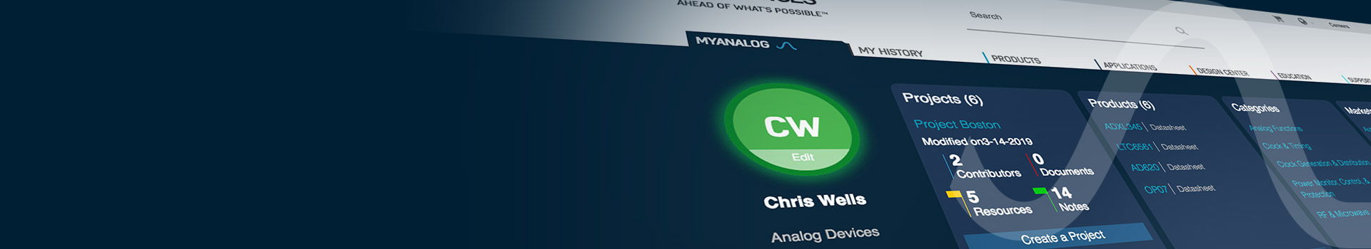 New myAnalog Experience
