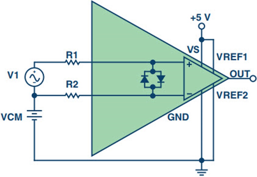 Differential Overvoltage Protection Circuits for Current Sense
