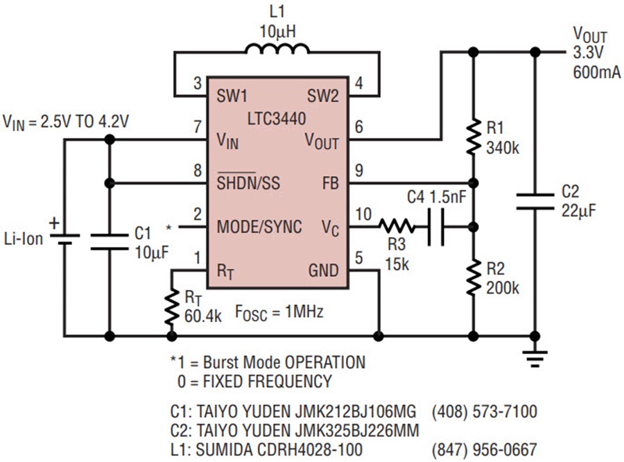 It Just Got Easier to Convert LithiumIon Battery Voltage to 3.3V with