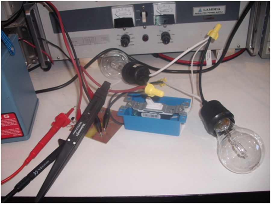 Line Overcurrent Indicator Test Setup