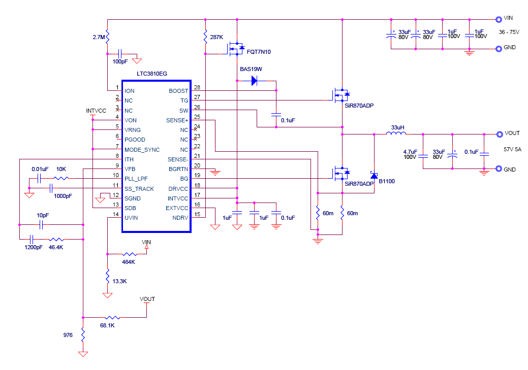 LTC3810 - High Efficiency Switching Surge Stopper | Analog Devices