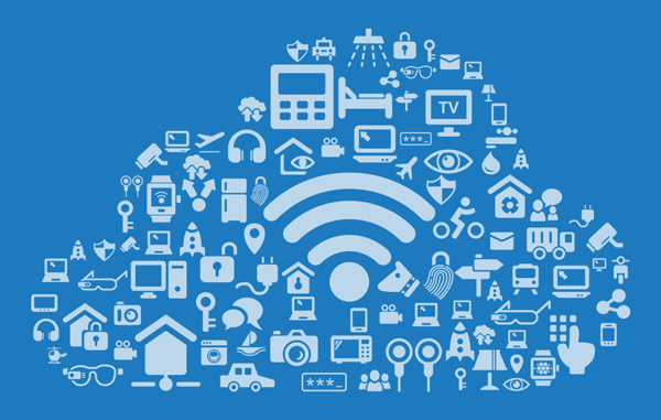 internet of things illustration.