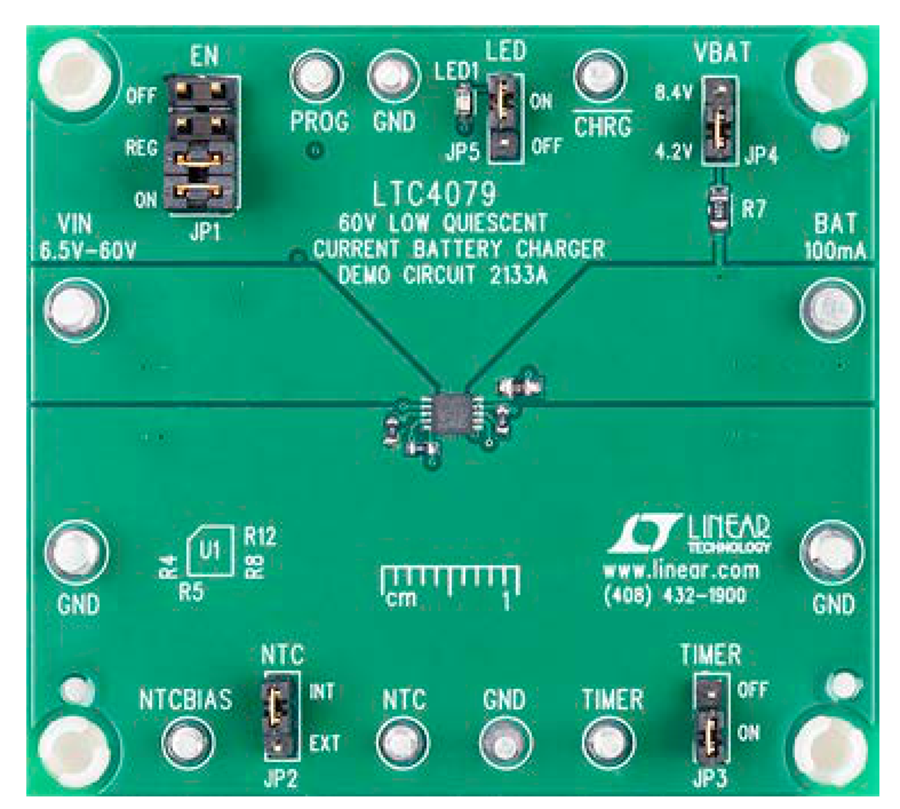 Design Note 535 Monolithic Linear Battery Charger Operates from Inputs