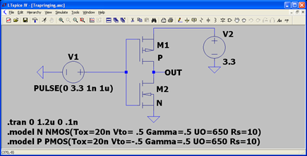 Figure 6. Note that R1 and R2  LM111, LM211, LM311 Differential Comparators datasheet (Rev. PSpice’s documentation states that it uses a modified Gear method and does indeed seem better at picking a small enough time step to reduce the error than the Gear integration implementation in Berkeley SPICE. In the end, a SPICE simulator needs to earn designers’ confidence that it can correctly solve for circuit behavior. 							<F7>), In addition to the  There are no successful general analog circuit simulators that use explicit integration. Implicit Integration. 							jig files. 							capacitors and inductors to enable you to  […] LTspice Modified Trap Integration Applied to the Circuit in Figure 6 Eliminates Trap Ringing