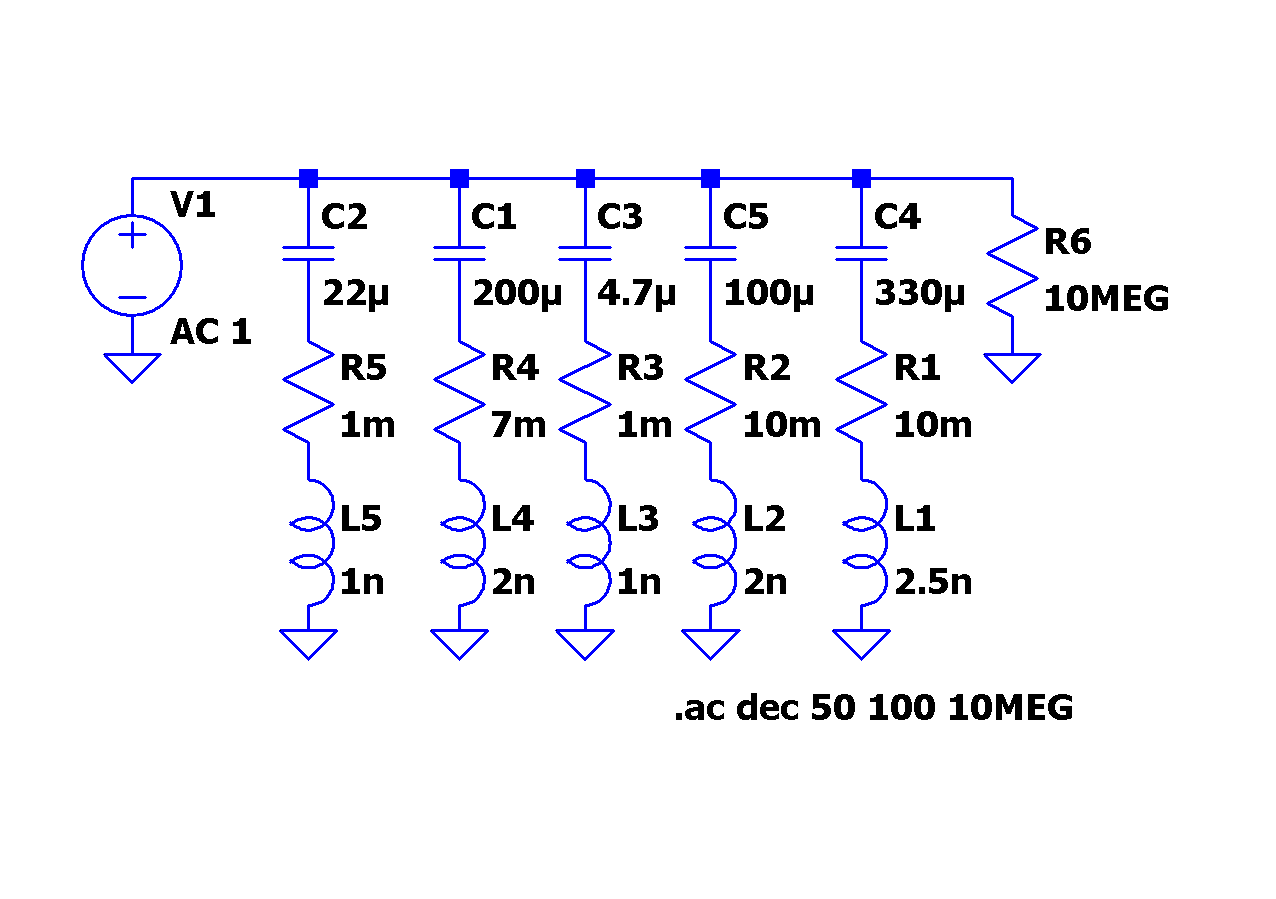 Using LTspice to Characterize Capacitor Banks Analog Devices
