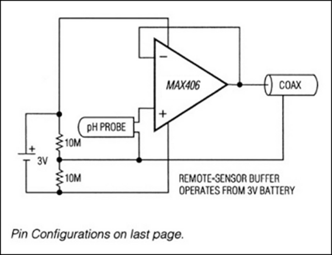 MAX406, MAX407, MAX409, MAX417, MAX418, MAX419: Typical Operating Circuit