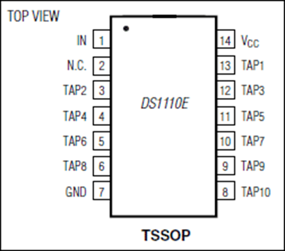 DS1110 Datasheet and Product Info | Analog Devices