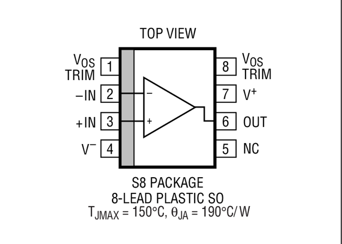 LT1007 Datasheet and Product Info | Analog Devices