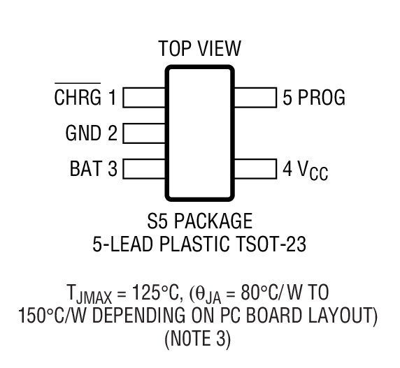 آی سی TP4054 / LTC4054 / LTH7 - الکترونیک کوثر