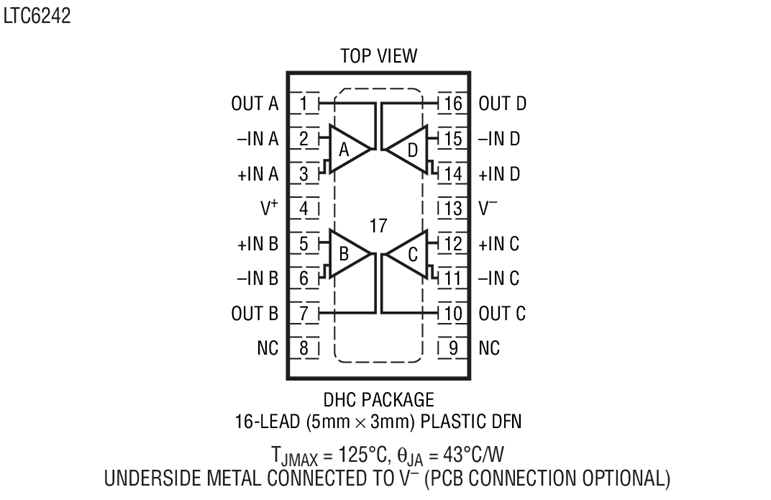 LTC6240 Datasheet and Product Info | Analog Devices