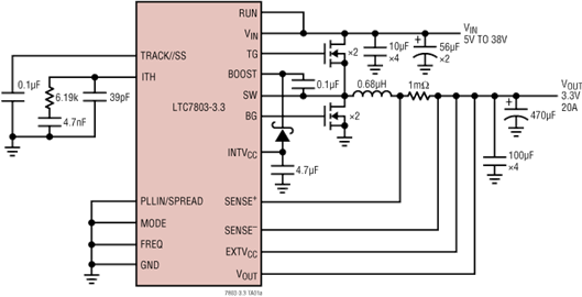 LTC7803-3.3 Datasheet and Product Info | Analog Devices