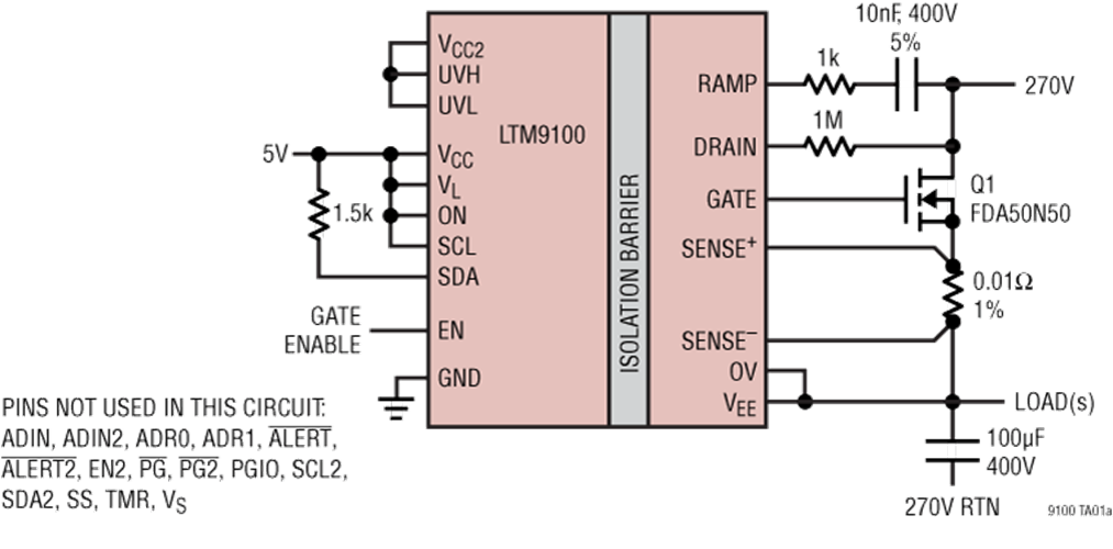 LTM9100 Application Circuit