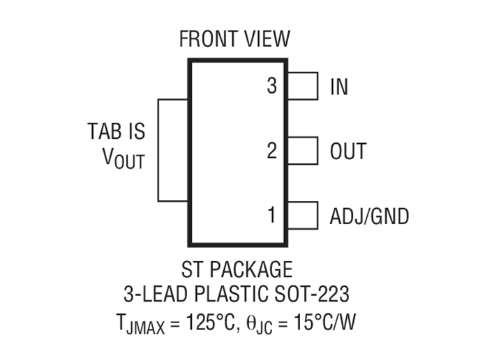 LT1117 Datasheet and Product Info | Analog Devices