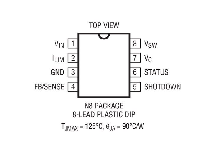 LT1176 LT1176-5 Datasheet and Product Info | Analog Devices