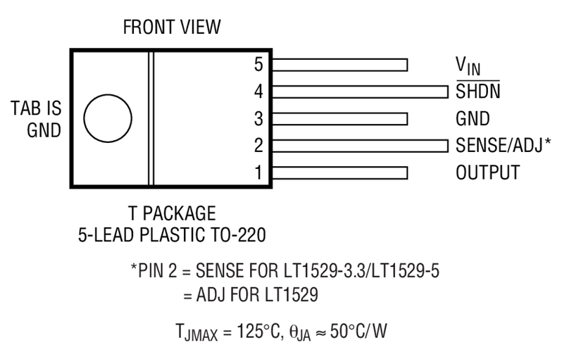 LT1529 Datasheet and Product Info | Analog Devices