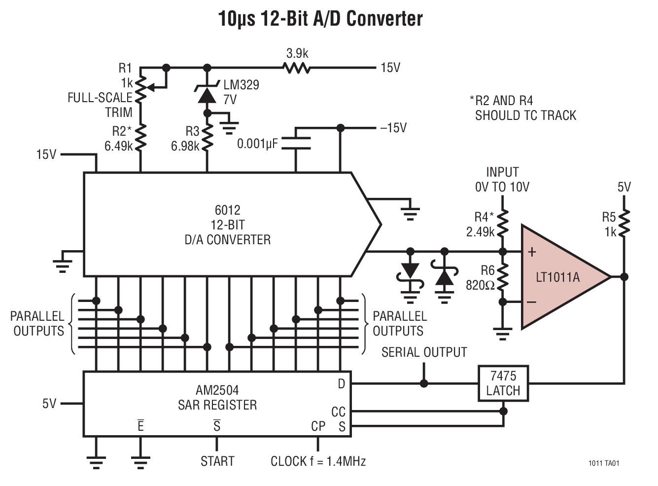 LT1011 LT1011A Datasheet and Product Info | Analog Devices