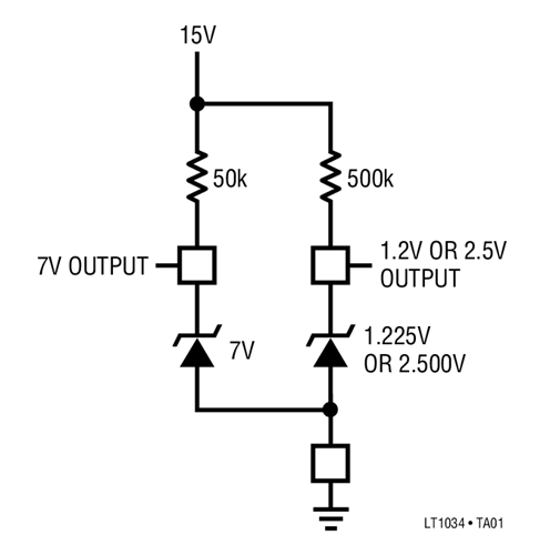 LT1034 Datasheet and Product Info | Analog Devices